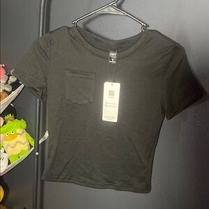 DKNY Charcoal Kids Short Sleeve Tee